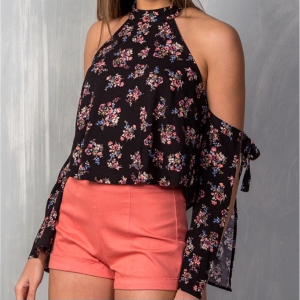 NWT halter top with open back